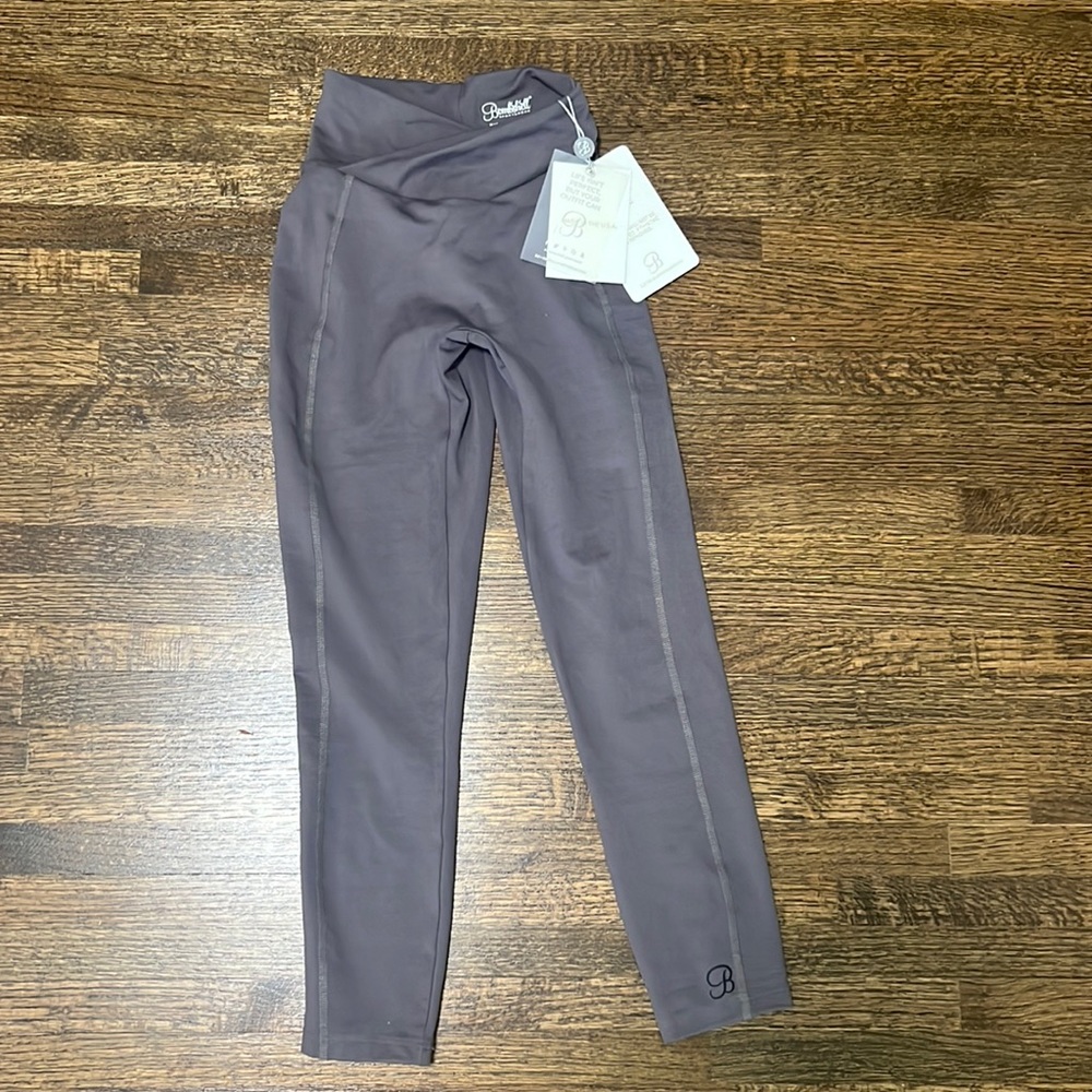 Bombshell Sportswear Mauve/Purple High-Waist Leggings